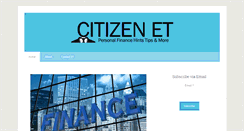 Desktop Screenshot of citizenet.com